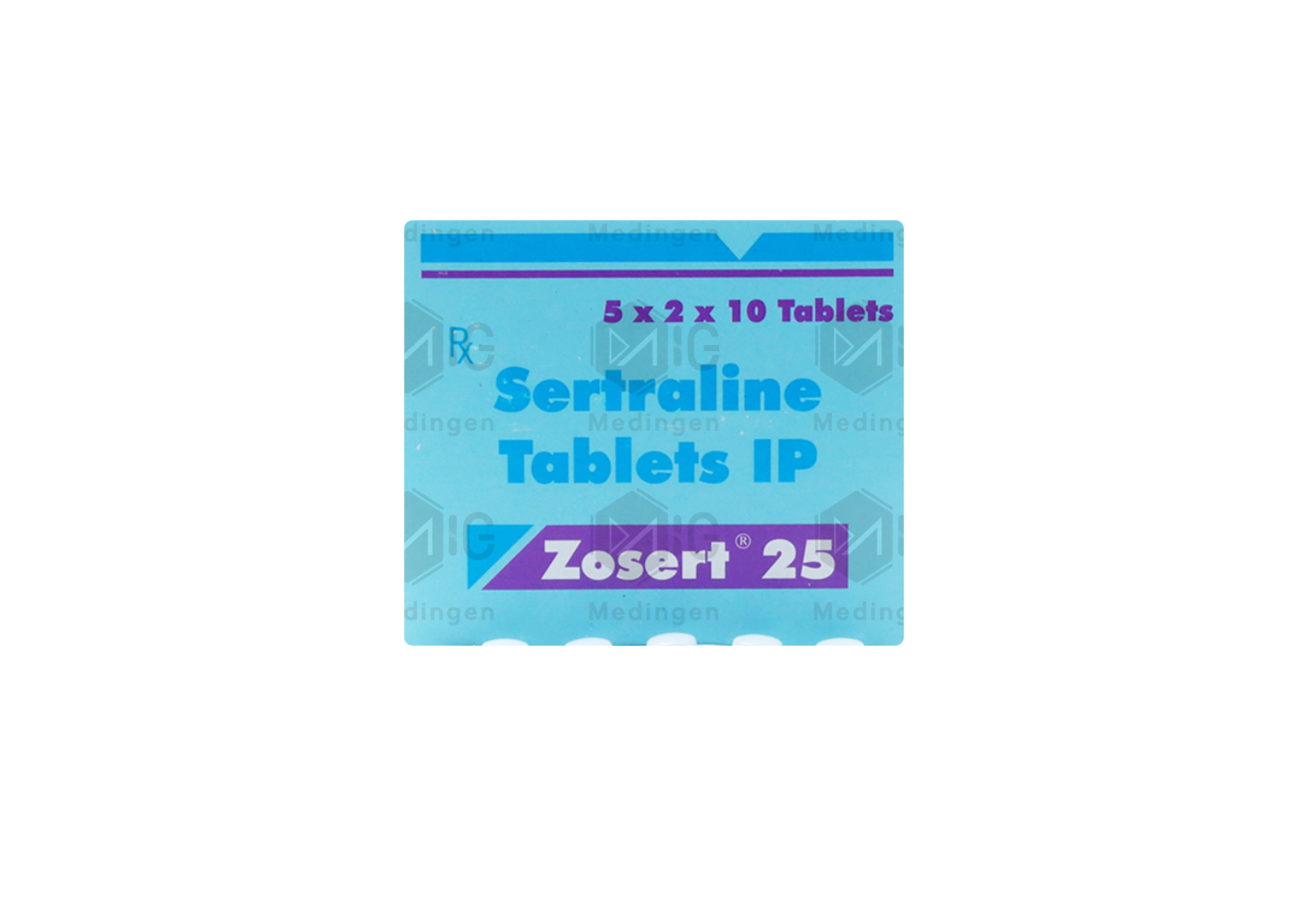 ZOSERT 25MG